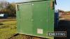 Fibre Glass Shed approx 2.5x2.2 double doors either side - 4