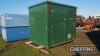 Fibre Glass Shed approx 2.5x2.2 double doors either side - 5