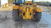 JCB 530-70 Farm Special Telehandler c/w forks Hours: approx 8091 Reg. No. R255 FRT Ser. No. 0772193 UNRESERVED LOT direct from local farm due to retirement - 9