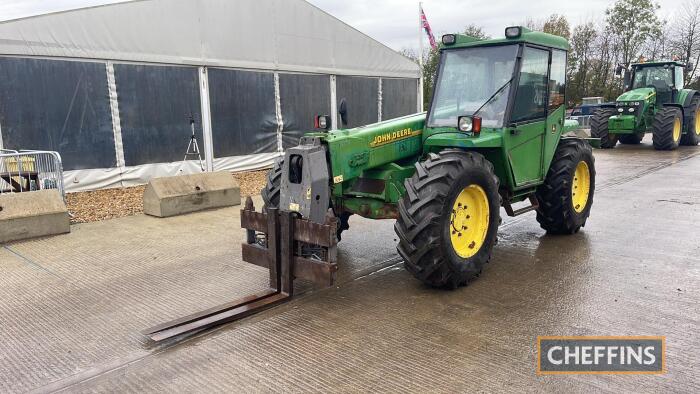 1996 John Deere 4500 4wd Telehandler c/w PUH Hours: approx 8580 Reg. No. R749 FCG