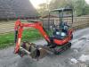 2016 Kubota KX016 Mini Digger Ser. No. 60564