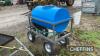 Blue Water Bowser c/w 1in water pump on trolley - 7