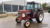 International 584 2wd Tractor Reg. No. CMJ 167T