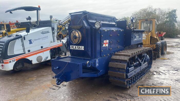 Fowler Challenger III Diesel Crawler Tractor Restored RNLI conversion, used to haul lifeboats & carriage of up to 14tons over various types of terrain. Host of modifications including encased engine, capable of running for considerable periods without ov