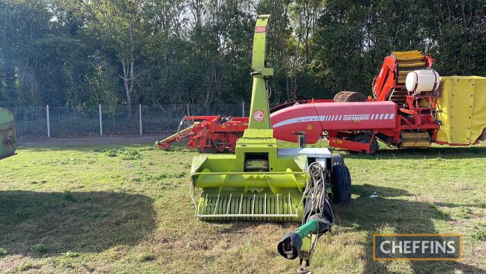 Claas Jaguar 61 Forage Harvester c/w control box in office