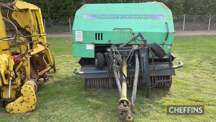 Deutz 130 Round Baler c/w control box in office