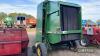 John Deere 550 Round Baler c/w control box in office - 8