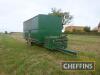 Single axle mobile potato sample trailer, fitted with potato rumbler and sample table on 9.30-13 wheels and tyres