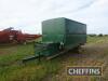 Single axle mobile potato sample trailer, fitted with potato rumbler and sample table on 9.30-13 wheels and tyres - 3