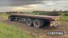 Tandem axle flatbed trailer with 5th wheel - 4