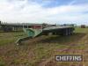 Hancock triple axle flatbed trailer on 385/65R22.5 wheels and tyres - 3