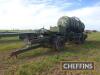 1985 Overland TPT 32E tandem axle bulk liquid fertiliser tanker trailer, fitted with 5th wheel Serial No. 6102 - 3