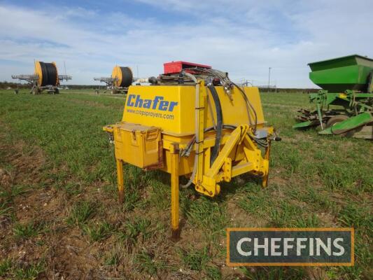 Chafer 1,000l mounted liquid fertiliser tank (yellow frame)