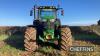 2019 JOHN DEERE 6195R DirectDrive Premium Edition 4wd 50kph TRACTOR Fitted with front linkage and PTO, front and cab suspension on Mitas SFT 800/70R38 rear and 600/70R28 front wheels and tyres Reg. No. AP19 ZXZ Serial No. IL06195RCKU939707 HoursL 2,360 FD - 2