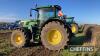 2019 JOHN DEERE 6195R DirectDrive Premium Edition 4wd 50kph TRACTOR Fitted with front linkage and PTO, front and cab suspension on Mitas SFT 800/70R38 rear and 600/70R28 front wheels and tyres Reg. No. AP19 ZXZ Serial No. IL06195RCKU939707 HoursL 2,360 FD - 4