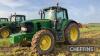 2011 JOHN DEERE 6630 PowrQuad 4wd 40kph TRACTOR Fitted with 900kg front weight, cab and front suspension on Firestone 520/70R38 rear and 420/70R28 front wheels and tyres Reg. No. AU11 DVZ Serial No. IL06630XPBG687754 Hours: 8,720 FDR: 01/08/2011 - 3