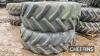 2no. 710x70-38 Tyres - 3