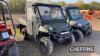 2016 Polaris Ranger c/w full cab, front mounted winch Miles: approx 2000 - 3