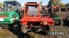 Aebi Burcher 800 c/w flail mower, front & rear linkage, PTO, 4ws - 6