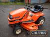 Kubota G1900 HST diesel ride-on mower, fitted with 52ins cutting deck Serial No. 10241 Hours: 662 - 3