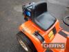 Kubota G1900 HST diesel ride-on mower, fitted with 52ins cutting deck Serial No. 10241 Hours: 662 - 6