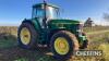 2002 JOHN DEERE 7810 PowrQuad 4wd TRACTOR Reg. No. FD02 RSX Serial No. 076243 Hours: 5,690 FDR: 11/07/2002 Included by kind permission - 7