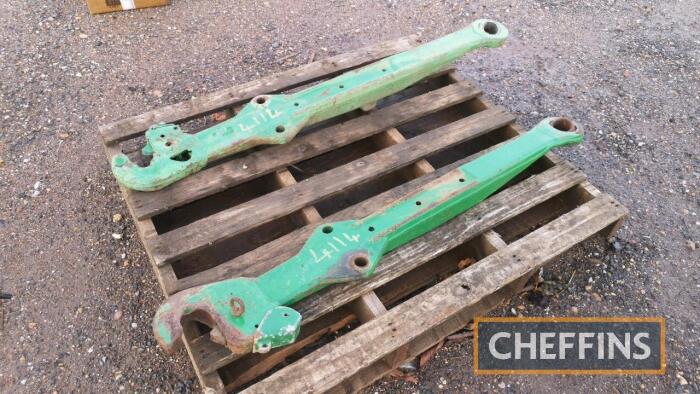 2no. John Deere Linkage Arms to suit JD 8000 series tractor