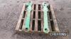 2no. John Deere Linkage Arms to suit JD 8000 series tractor - 6