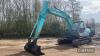 Kobelco SK120 Tracked 360 Excavator c/w bucket Ser. No. LP15570