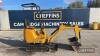 2011 JCB 8008 Micro Digger c/w 3no. buckets & recent new tracks Ser. No. JCB08008H00764122 - 6