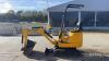 2011 JCB 8008 Micro Digger c/w 3no. buckets & recent new tracks Ser. No. JCB08008H00764122 - 13