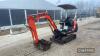 Kubota KX41-2 Mini Digger c/w 3no. buckets Hours: approx 2578