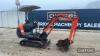 Kubota KX41-2 Mini Digger c/w 3no. buckets Hours: approx 2578 - 6