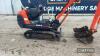 Kubota KX41-2 Mini Digger c/w 3no. buckets Hours: approx 2578 - 7