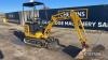 2016 Komatsu PC14R Mini Digger Ser. No. FS0584 - 4