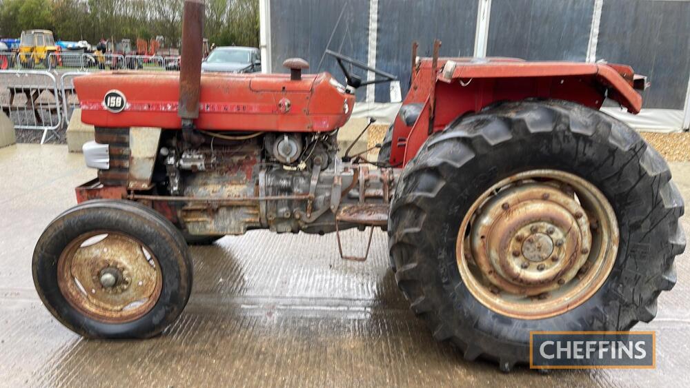 Massey Ferguson 158 Tractor Ser. No. M235118 Auction of Tractors to be ...