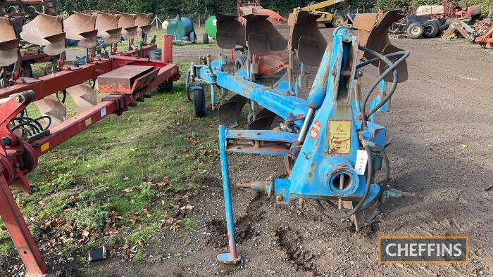 Agrolux 4 Furrow Reversible Plough