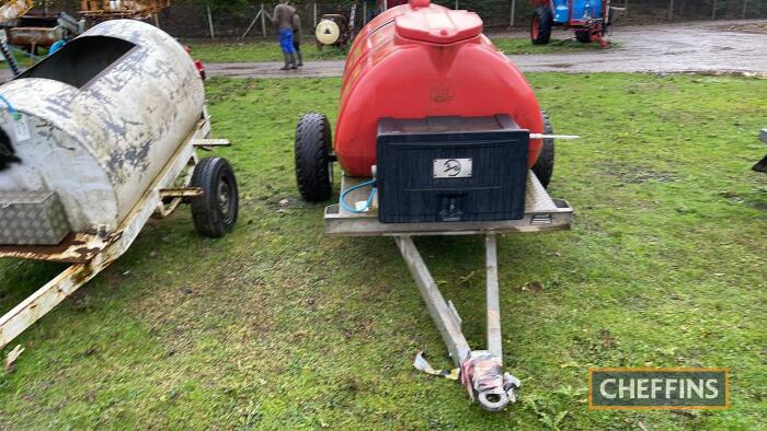 Western Water Bowser 2000ltr c/w electric pump