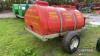 Western Water Bowser 2000ltr c/w electric pump - 5