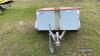 Car Single Axle 6x4 Box Trailer