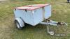 Car Single Axle 6x4 Box Trailer - 2