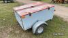 Car Single Axle 6x4 Box Trailer - 4