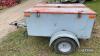 Car Single Axle 6x4 Box Trailer - 7