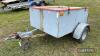 Car Single Axle 6x4 Box Trailer - 10