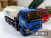 6no. white metal kit-built scale model lorries to include, WCF Scammell tanker, Routeman, Smith & Sons Foden, EDF Renault Magnum, Billy Smart's Circus and Texaco Overt Locke Leyland tanker (ASAM Kits) - 2