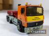 6no. white metal kit-built scale model lorries to include, WCF Scammell tanker, Routeman, Smith & Sons Foden, EDF Renault Magnum, Billy Smart's Circus and Texaco Overt Locke Leyland tanker (ASAM Kits) - 10