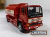 6no. white metal kit-built scale model lorries to include, WCF Scammell tanker, Routeman, Smith & Sons Foden, EDF Renault Magnum, Billy Smart's Circus and Texaco Overt Locke Leyland tanker (ASAM Kits) - 16