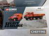 Corgi Classics Heavy Haulage Wynns vehicles to include Scammell Contractor, Diamond T, Scammell Highwayman, Thames Trader and Morris 1000 van - 4