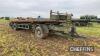 Tandem axle flatbed trailer with 5th wheel - 20