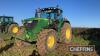 2019 JOHN DEERE 6195R DirectDrive Premium Edition 4wd 50kph TRACTOR Fitted with front linkage and PTO, front and cab suspension on Mitas SFT 800/70R38 rear and 600/70R28 front wheels and tyres Reg. No. AP19 ZXZ Serial No. IL06195RCKU939707 HoursL 2,360 FD - 19